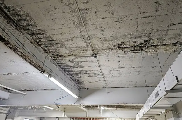 ceiling crack
